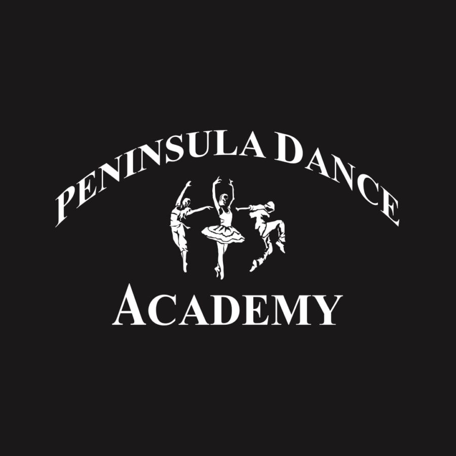 Poster design case study for Peninsula Dance Academy featuring elegant layouts and imagery promoting ballet performances
