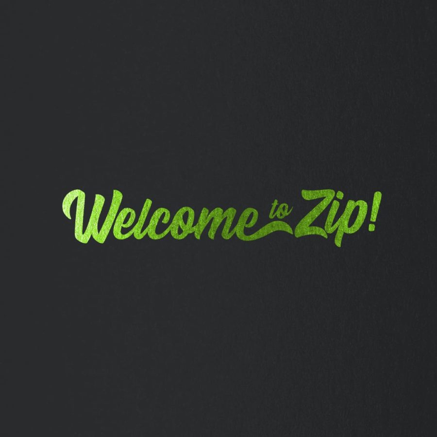 Onboarding branding case study for ZipRecruiter’s sales team featuring custom welcome card and team logo design to enhance new hire experience